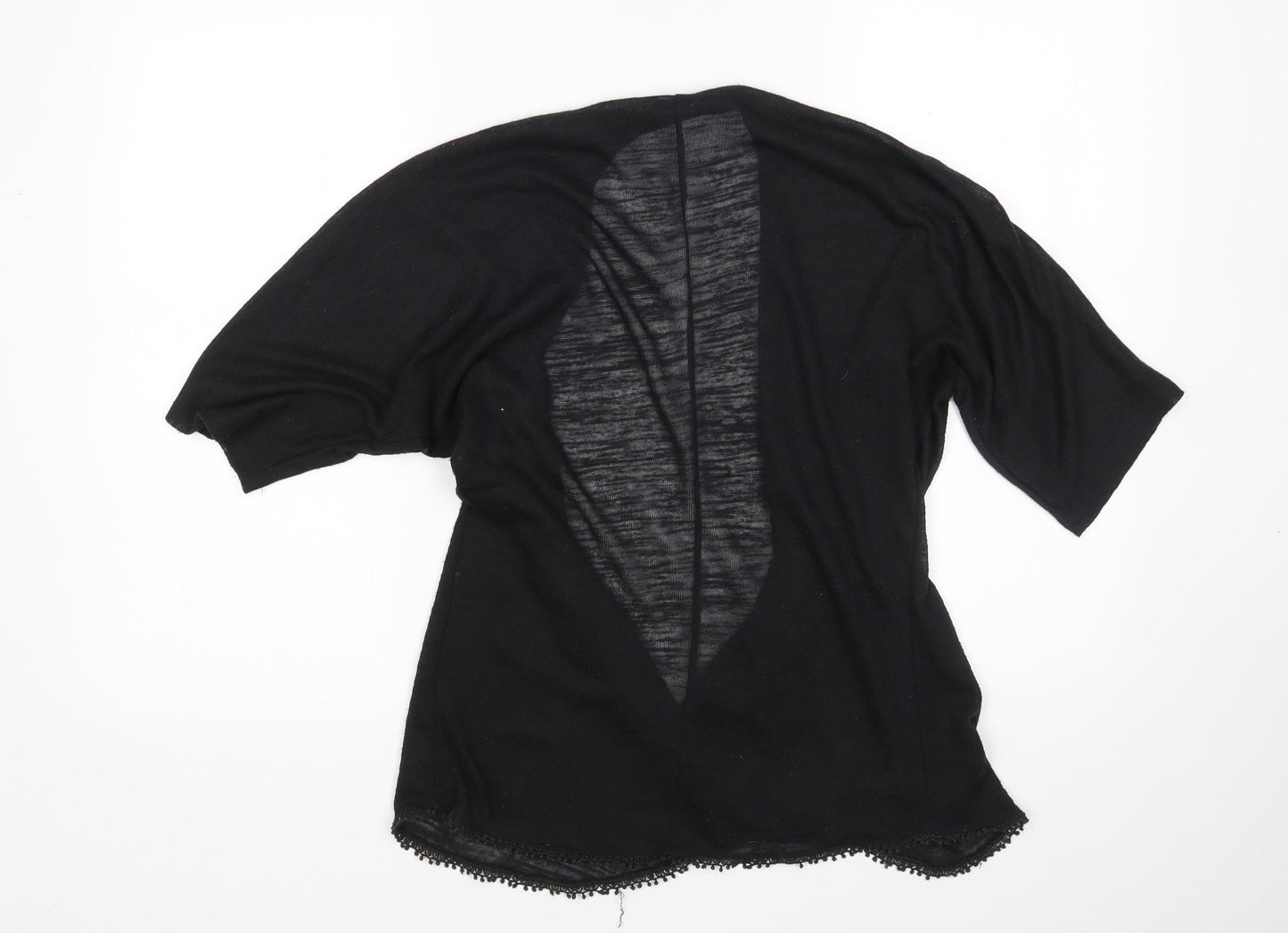Dorothy Perkins Womens Black   Cardigan Jumper Size M