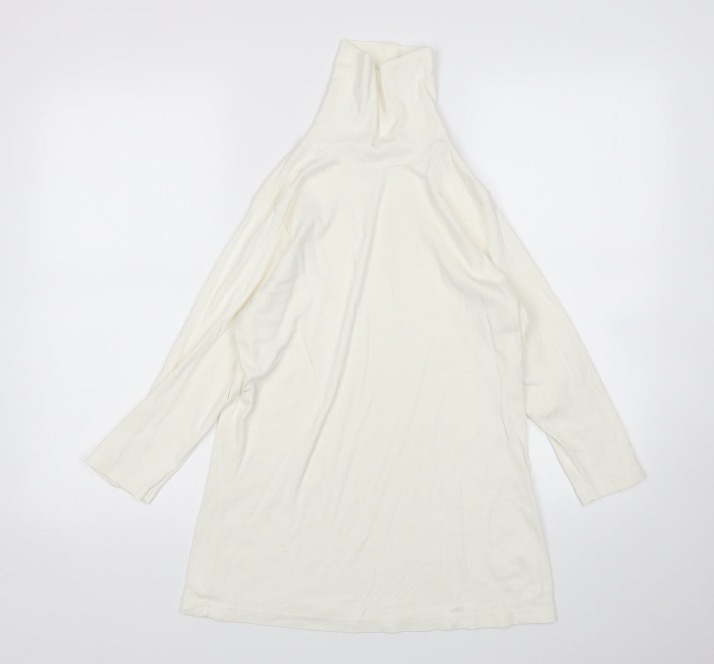Evie Womens White   Basic T-Shirt Size 18