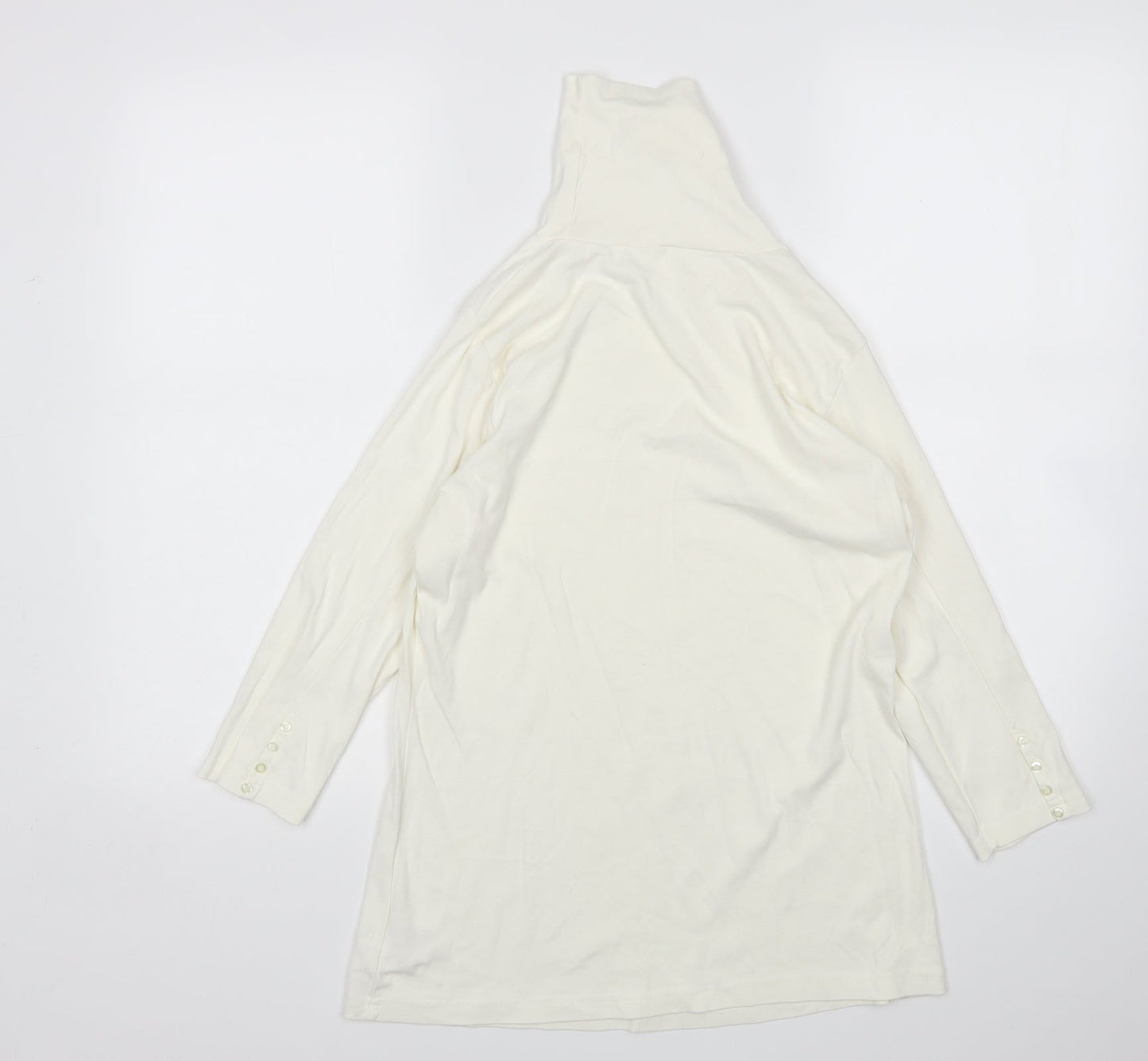 Evie Womens White   Basic T-Shirt Size 18