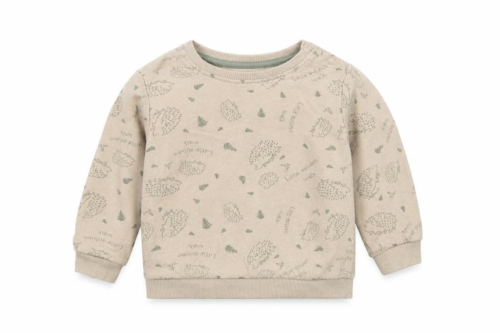 SoClose Boys Brown Animal Print  Pullover Jumper Size 9-12 Months