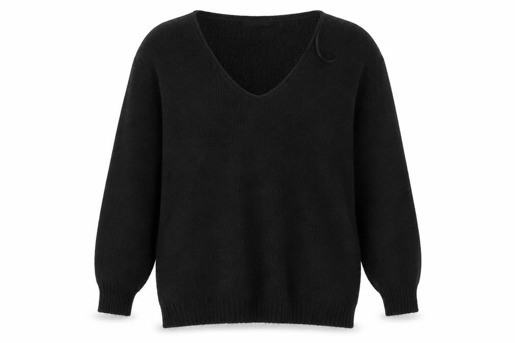 PRETTYLITTLETHING Womens Black   Pullover Jumper Size S