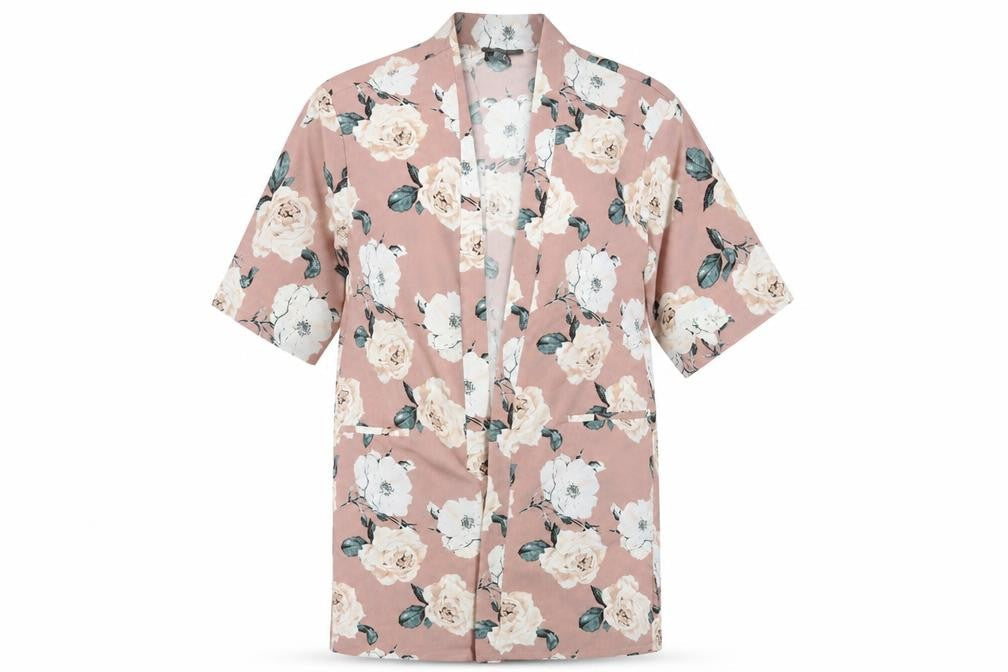 Atmosphere Womens Pink Floral  Wrap Dress  Size 12