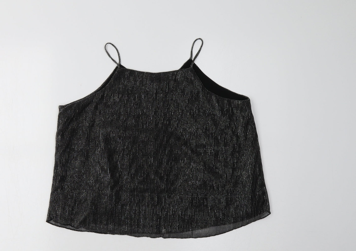 Blue Vanilla Womens Black   Camisole Tank Size 12