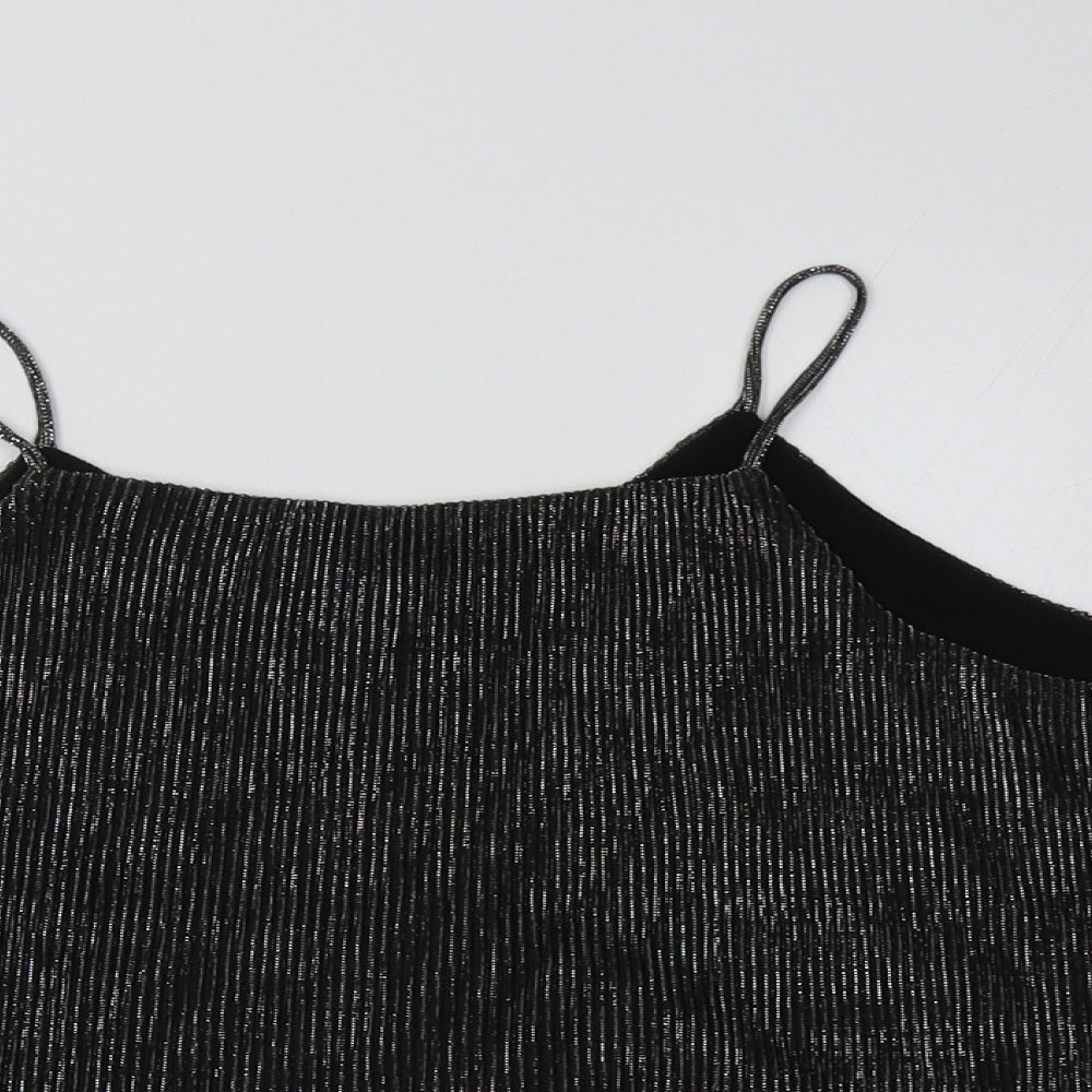 Blue Vanilla Womens Black   Camisole Tank Size 12