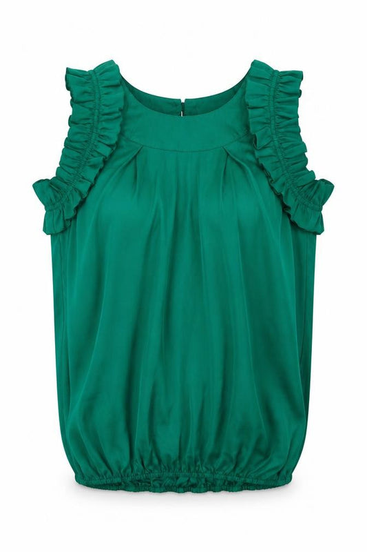 River Island Womens Green   Basic Blouse Size 6