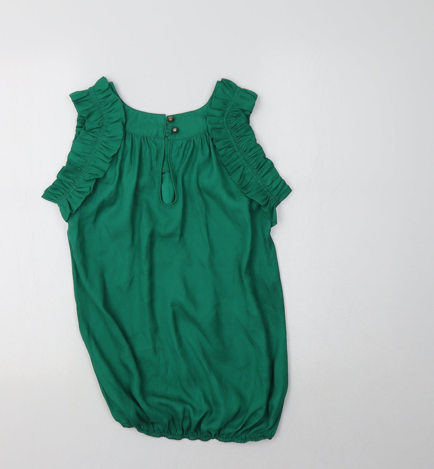 River Island Womens Green   Basic Blouse Size 6
