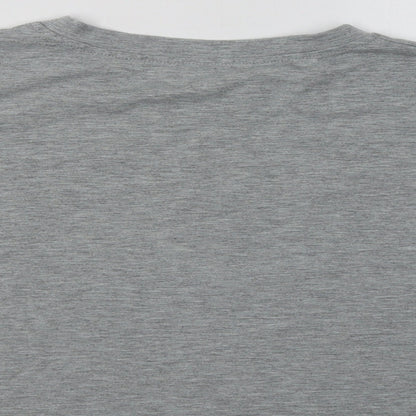 Preworn Womens Grey   Basic T-Shirt Size L