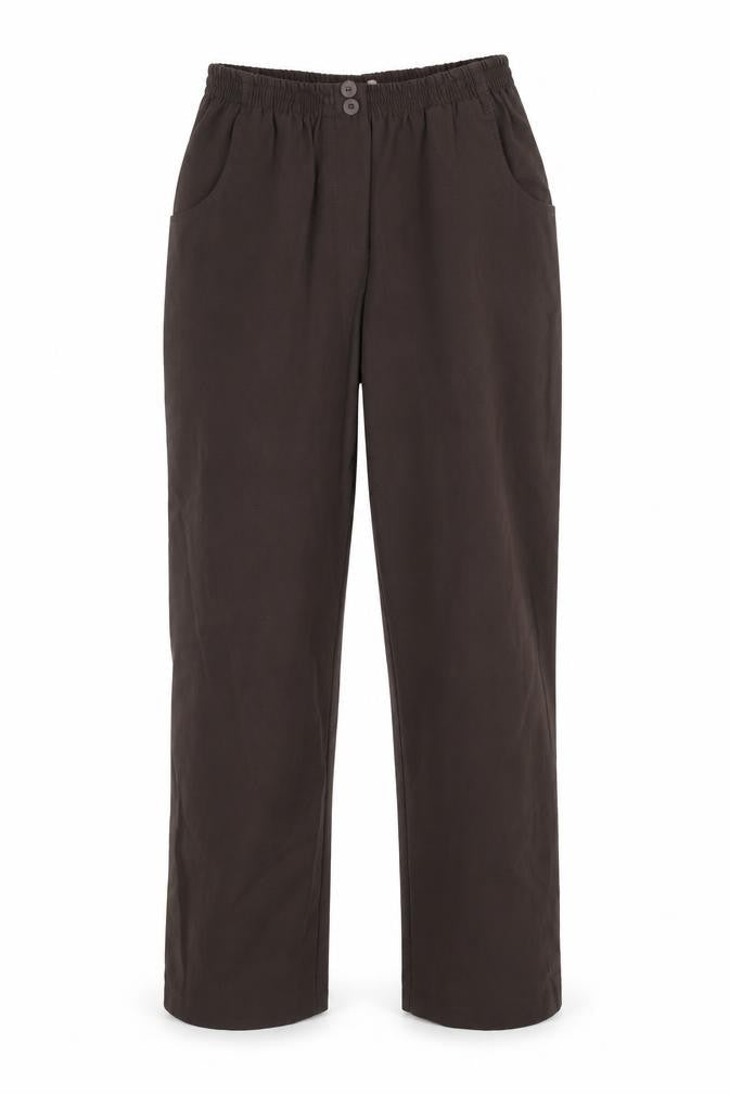Preworn Womens Brown   Trousers  Size 12 L25 in