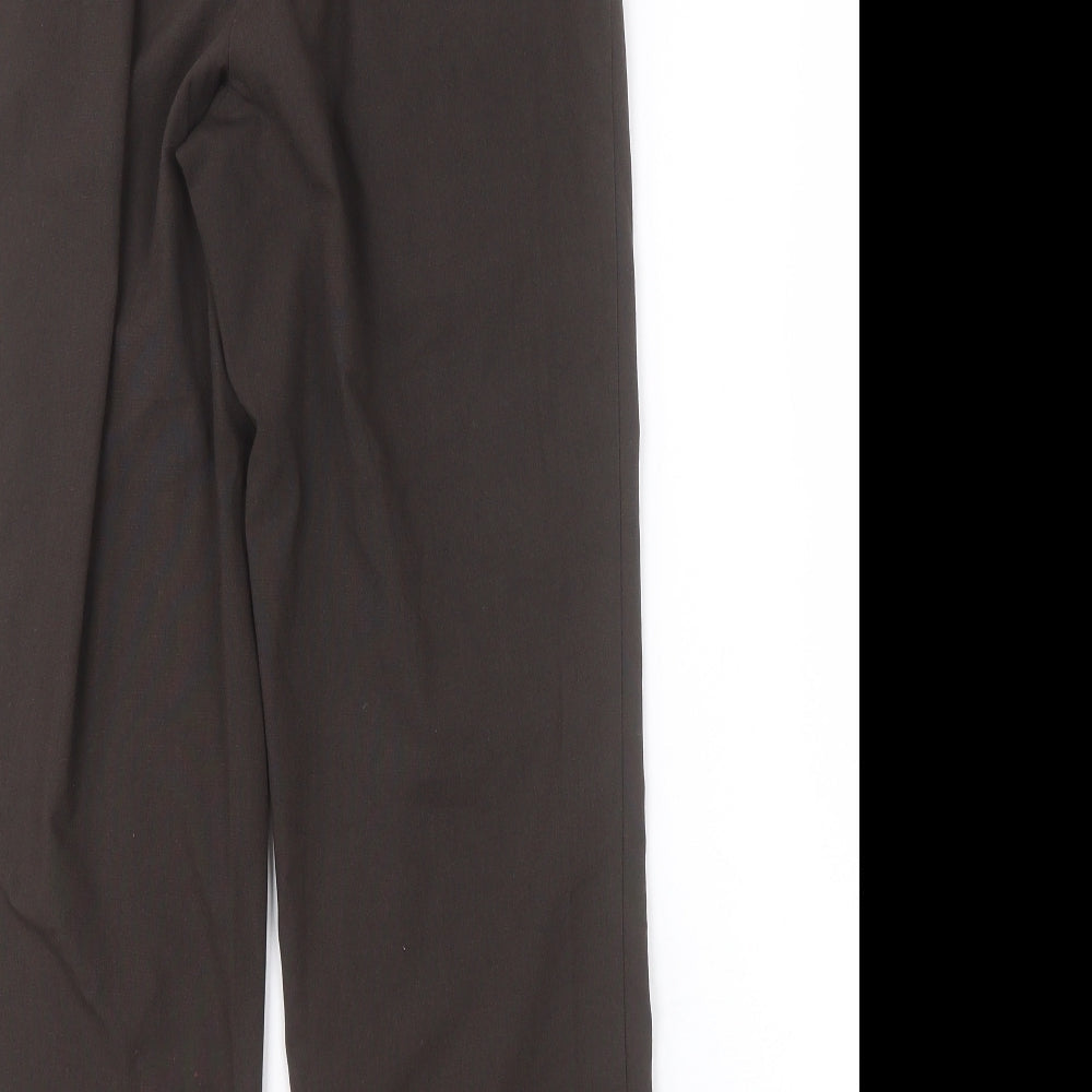Preworn Womens Brown   Trousers  Size 12 L25 in