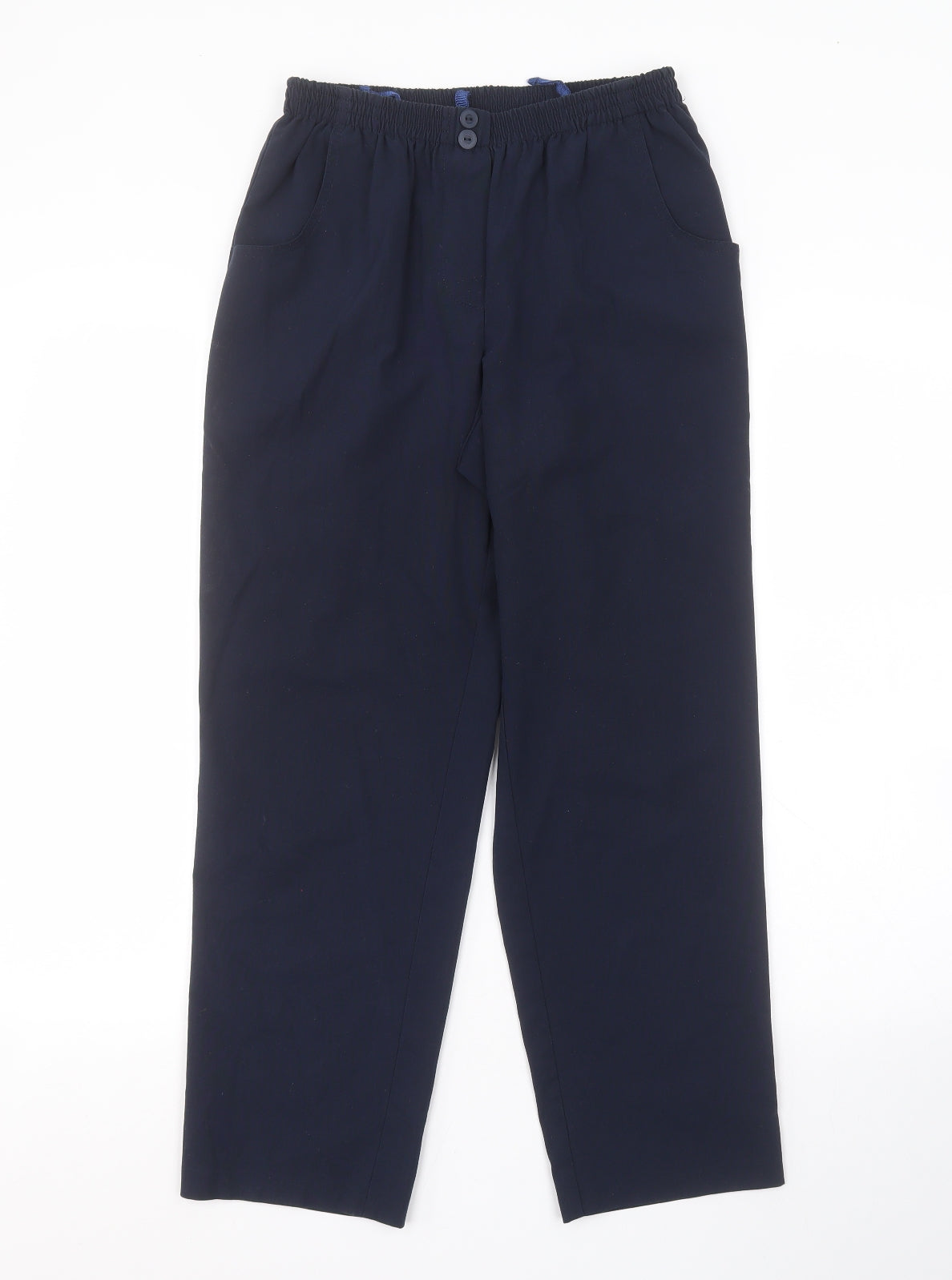 Preworn Womens Blue   Trousers  Size 12 L26 in
