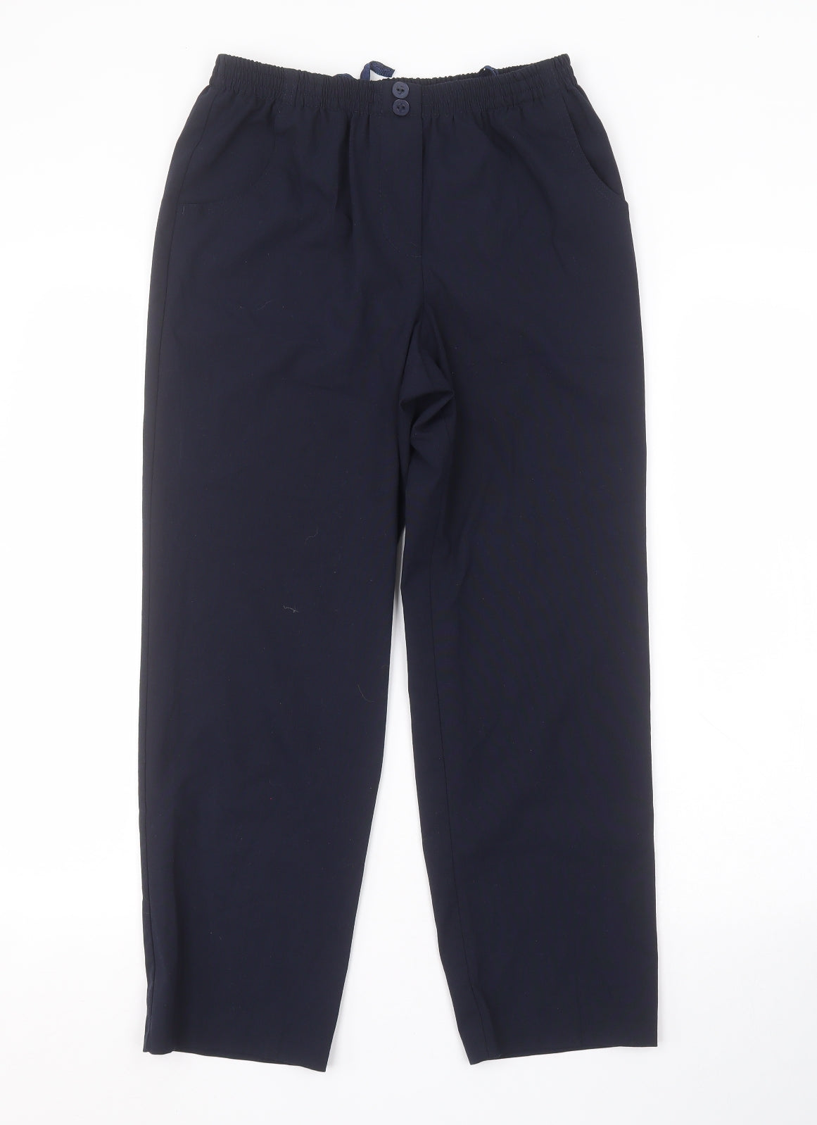 Preworn Womens Blue   Trousers  Size 12 L26 in