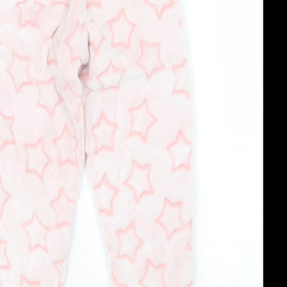 Preloved Nutmeg Girls Pink Argyle/Diamond   Pyjama Pants Size 5 Years - Label