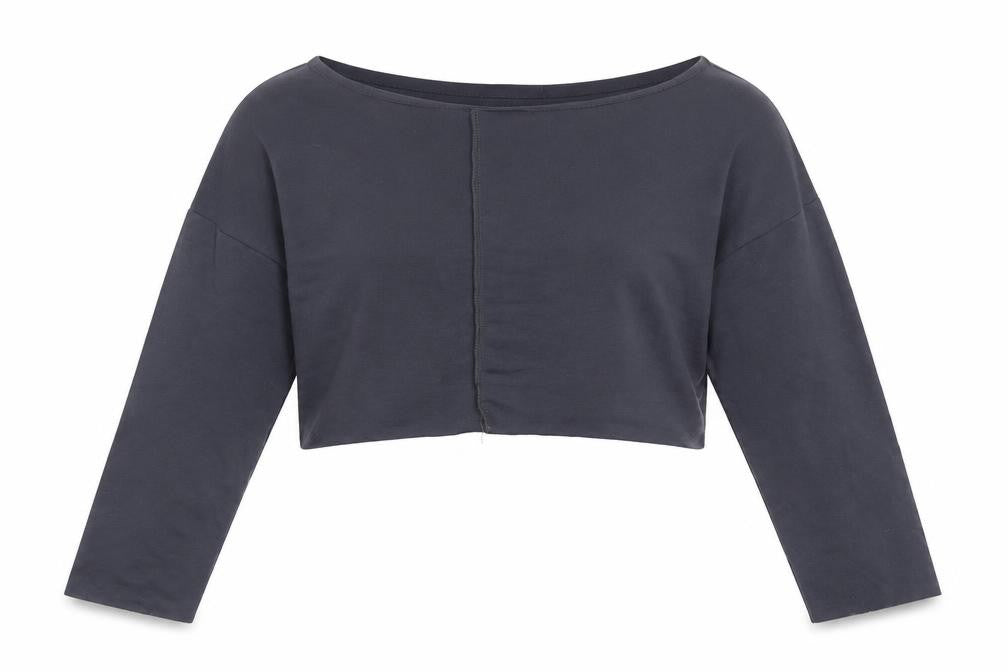 PRETTYLITTLETHING Womens Blue   Pullover Sweatshirt Size 8