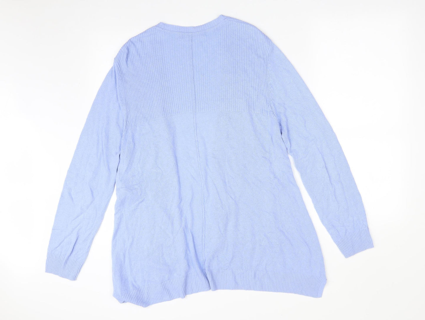 M&S Womens Purple   Cardigan Jumper Size 12
