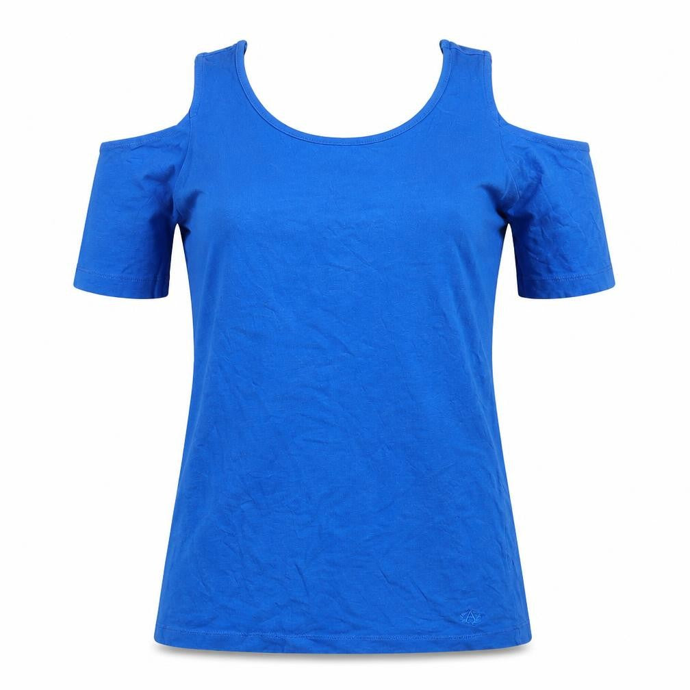 alcott Womens Blue   Basic T-Shirt Size M