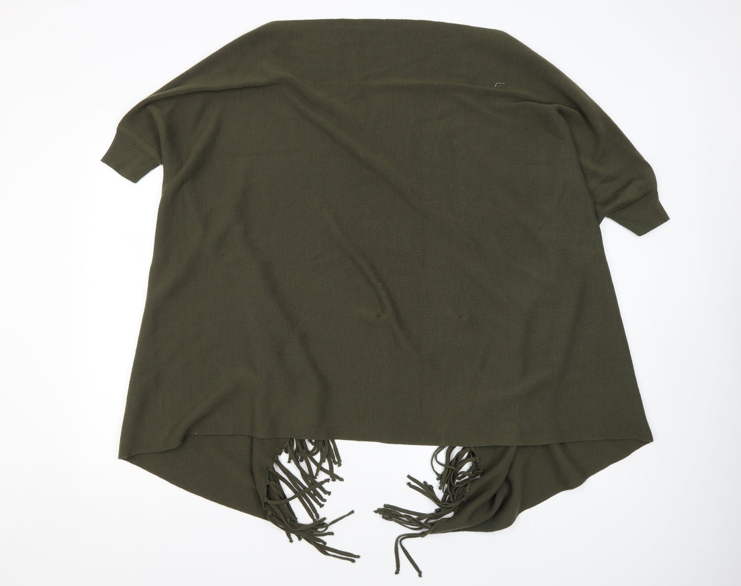 Preworn Womens Green   Shrug Jumper One Size