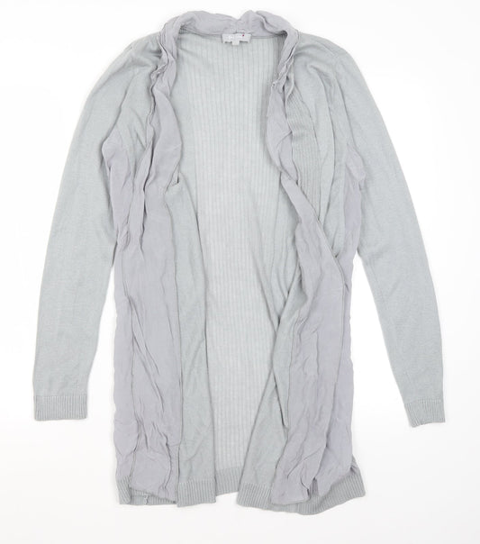 Per Una Womens Grey   Shrug Jumper Size 10