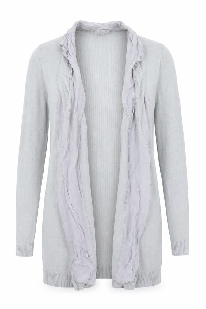 Per Una Womens Grey   Shrug Jumper Size 10