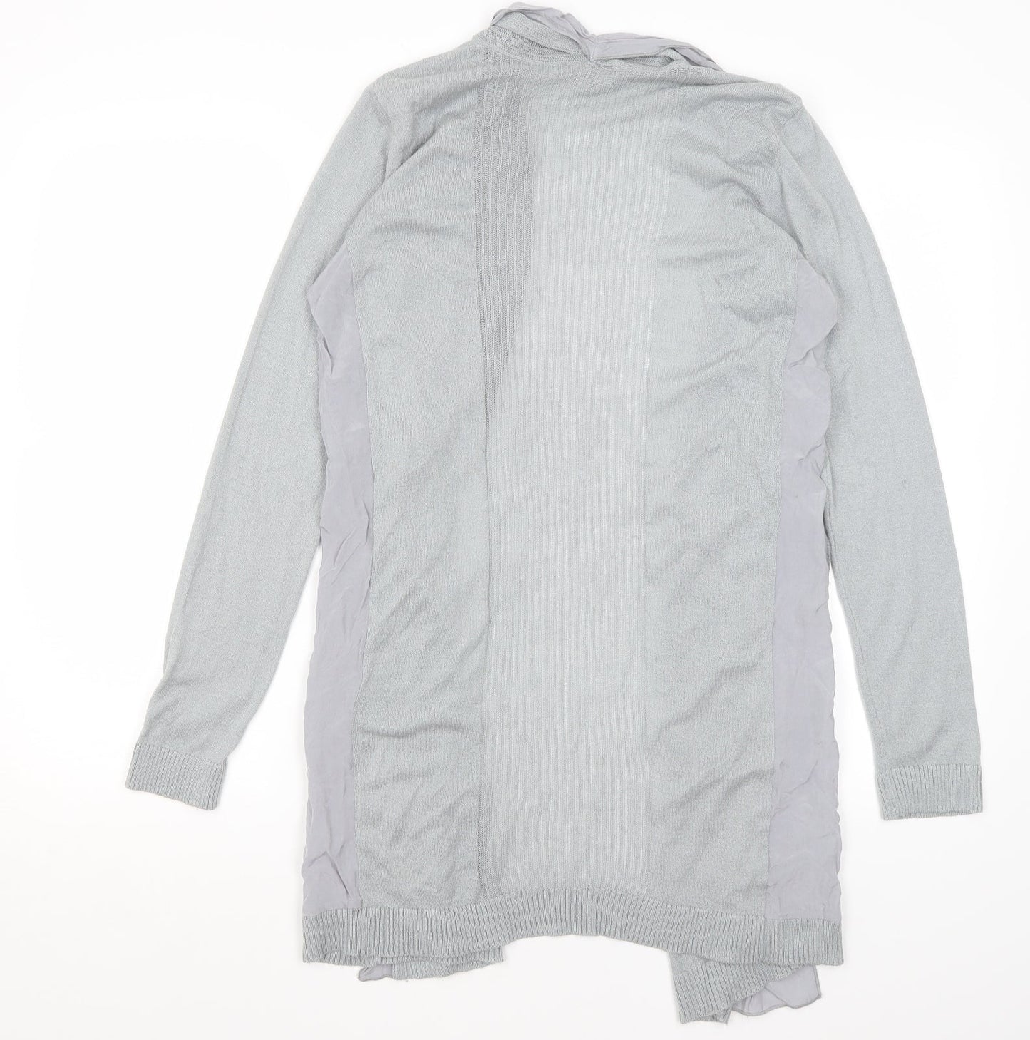 Per Una Womens Grey   Shrug Jumper Size 10