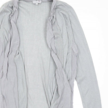 Per Una Womens Grey   Shrug Jumper Size 10