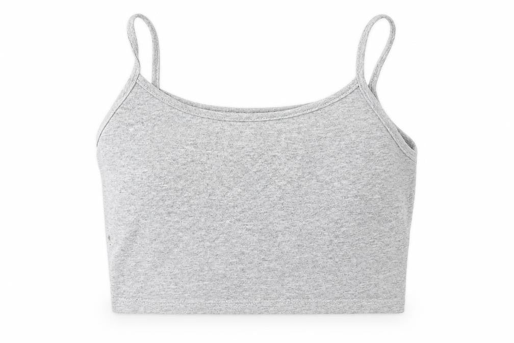 Preworn Womens Grey   Cropped T-Shirt Size S