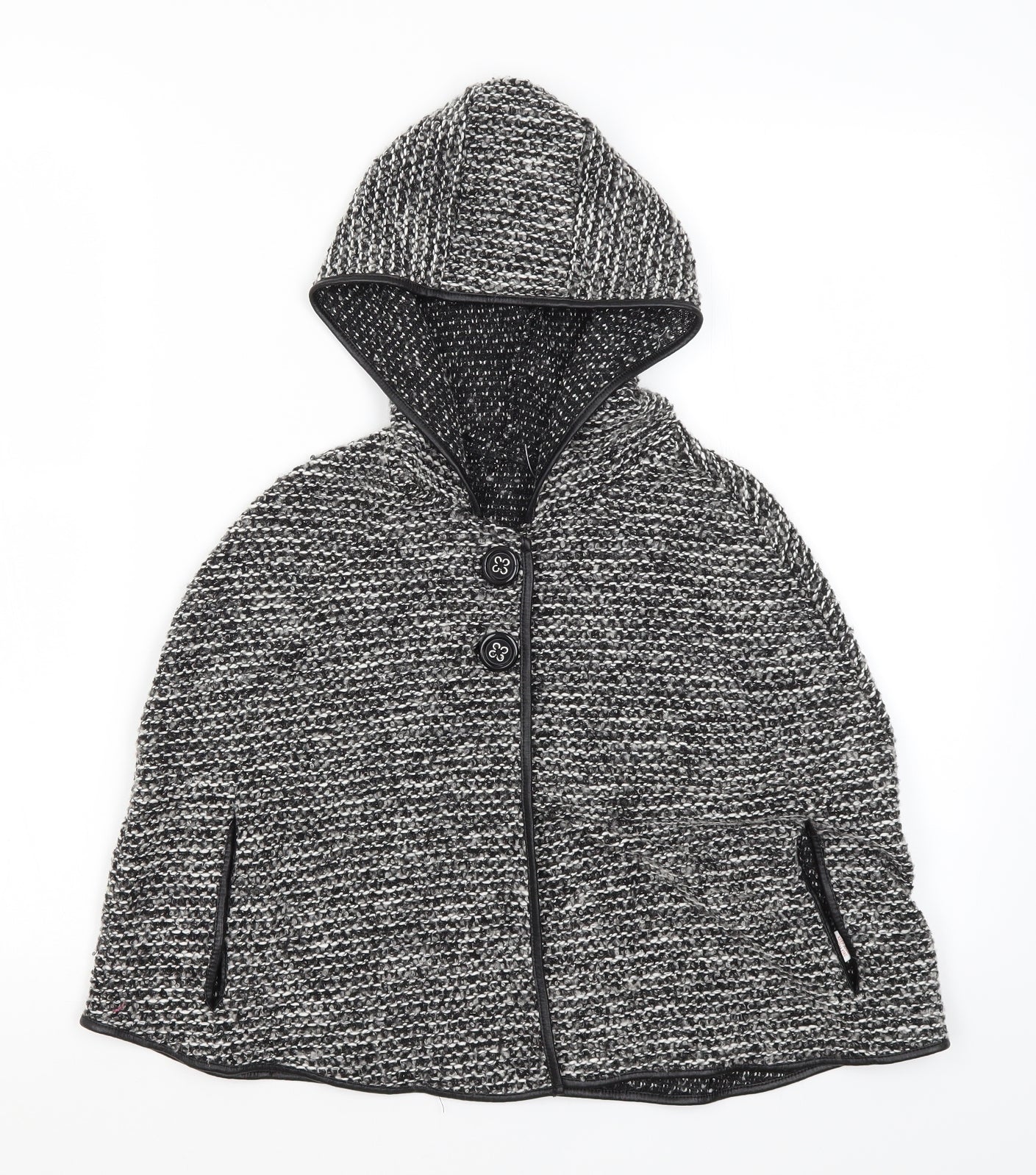 Dunnes  Girls Grey   Pullover Hoodie Size 7 Years