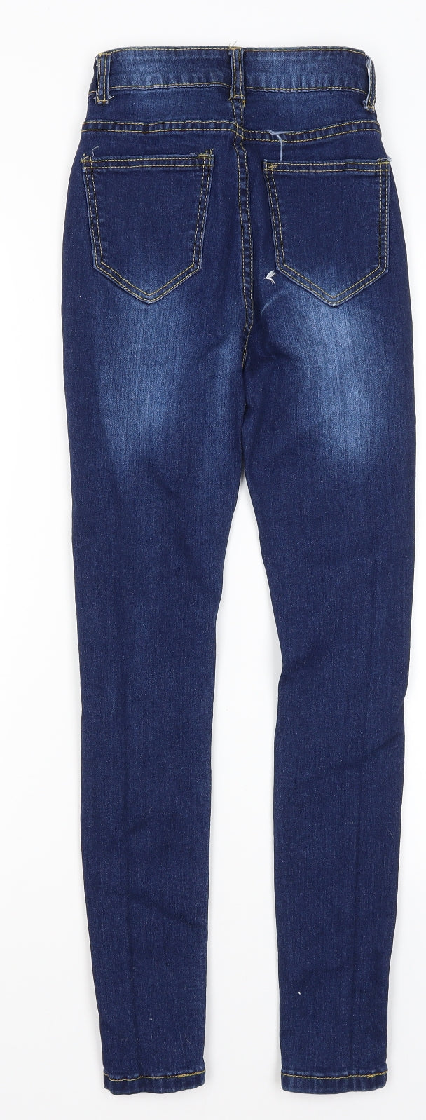 Denim Wise  Womens Blue   Skinny Jeans Size 4 L24 in