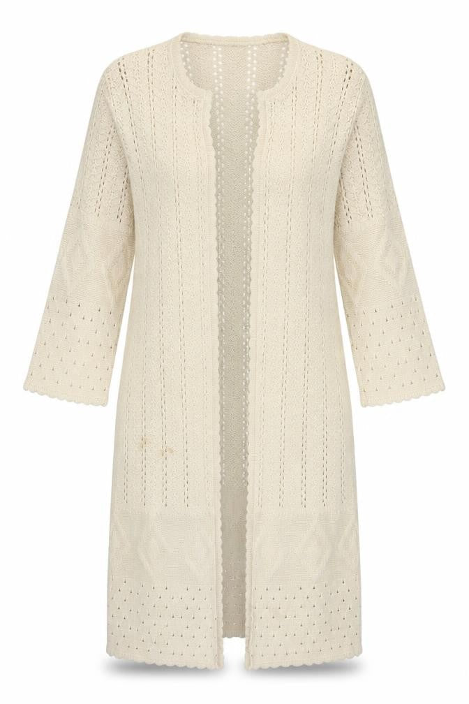 Modern Woman Womens Beige   Shrug Jumper Size 12