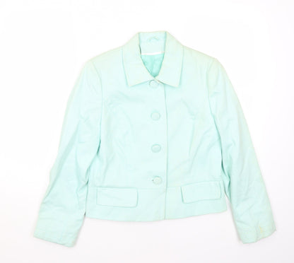 Bay Womens Blue   Jacket Blazer Size 12