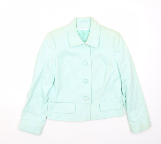 Bay Womens Blue   Jacket Blazer Size 12