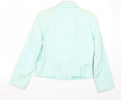 Bay Womens Blue   Jacket Blazer Size 12