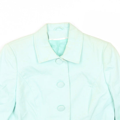 Bay Womens Blue   Jacket Blazer Size 12