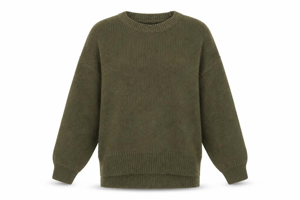 New Look Womens Green   Pullover Jumper Size L