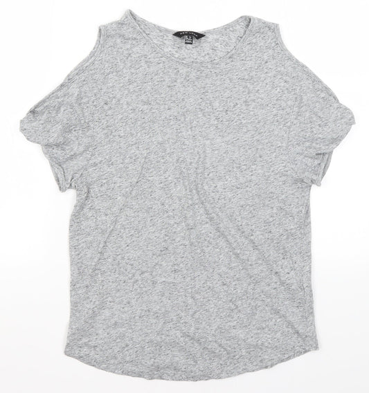 New Look Womens Grey   Basic T-Shirt Size 8