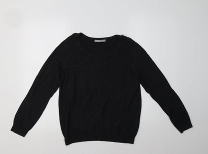 Marks & Spencer Womens Grey   Pullover Jumper Size 12
