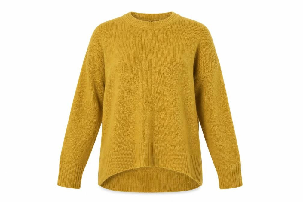 New Look Womens Yellow   Pullover Jumper Size L