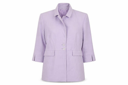 Miss Cassidy Womens Purple   Jacket Blazer Size 10