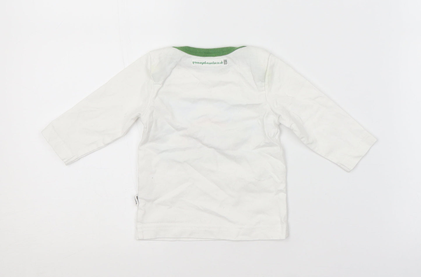 Preworn Baby White   Basic T-Shirt Size 3-6 Months