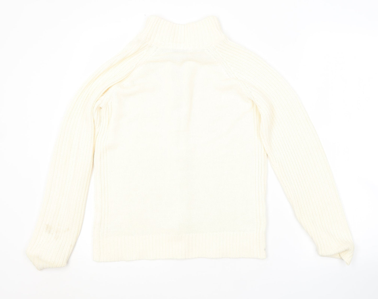 Bonmarché Womens Yellow   Full Zip Jumper Size XS