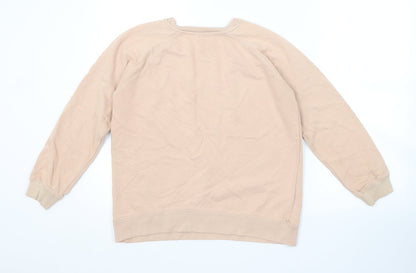 Mango Girls Pink   Pullover Sweatshirt Size 13-14 Years
