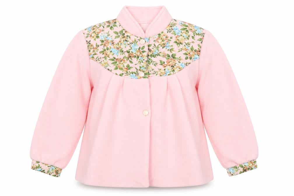 Preworn Womens Pink Floral  Jacket  Size 12