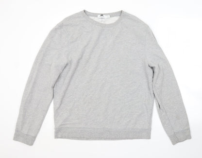 Preloved Topman Mens Grey   Pullover Jumper Size XL - Front