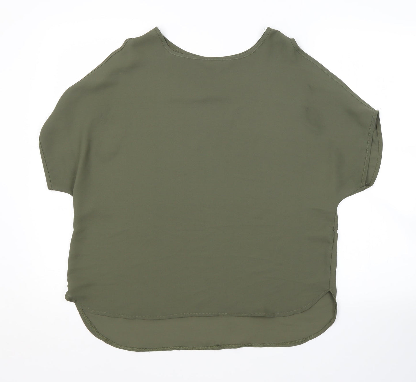 Peacocks Womens Green   Basic Blouse Size 10