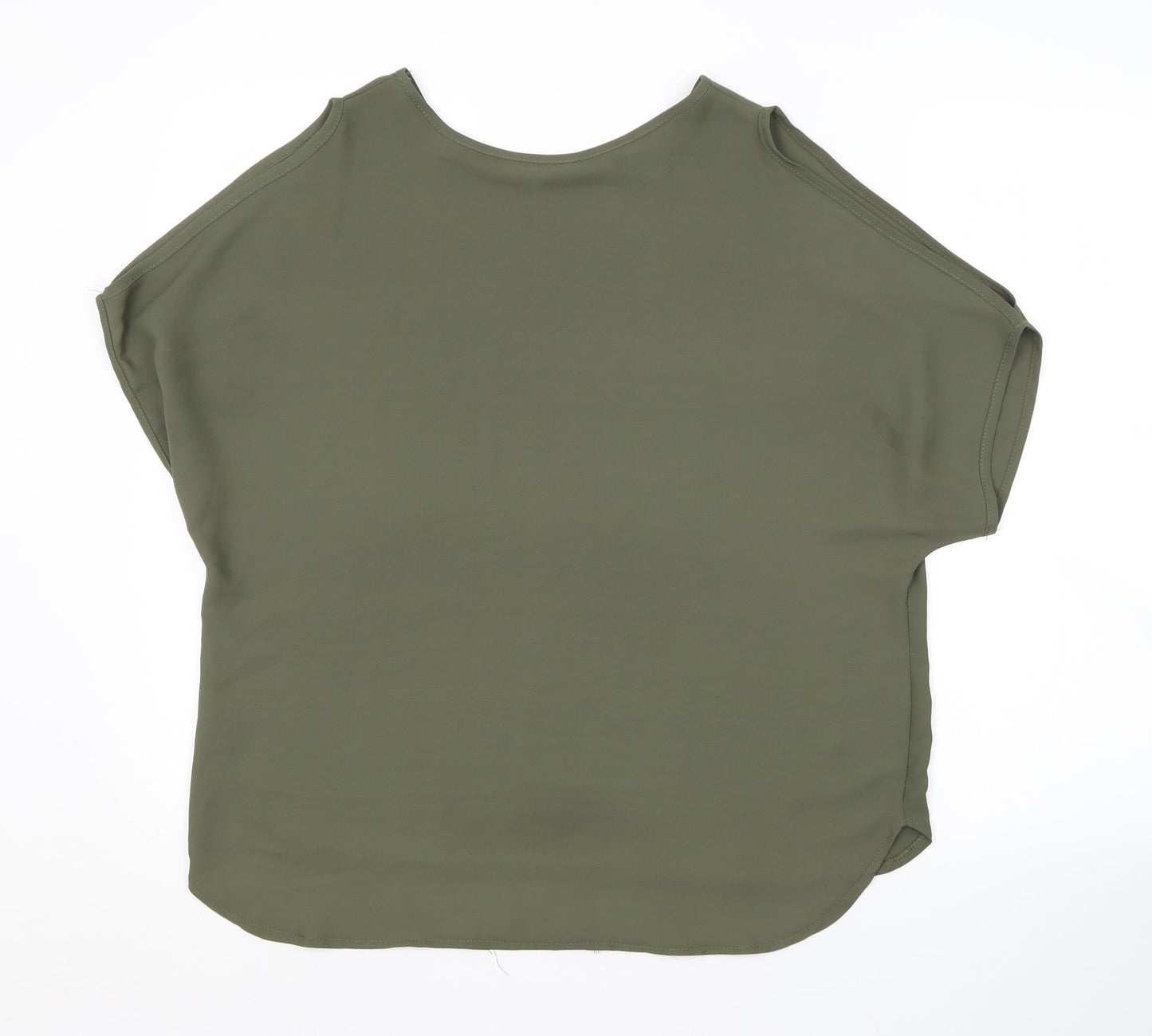 Peacocks Womens Green   Basic Blouse Size 10