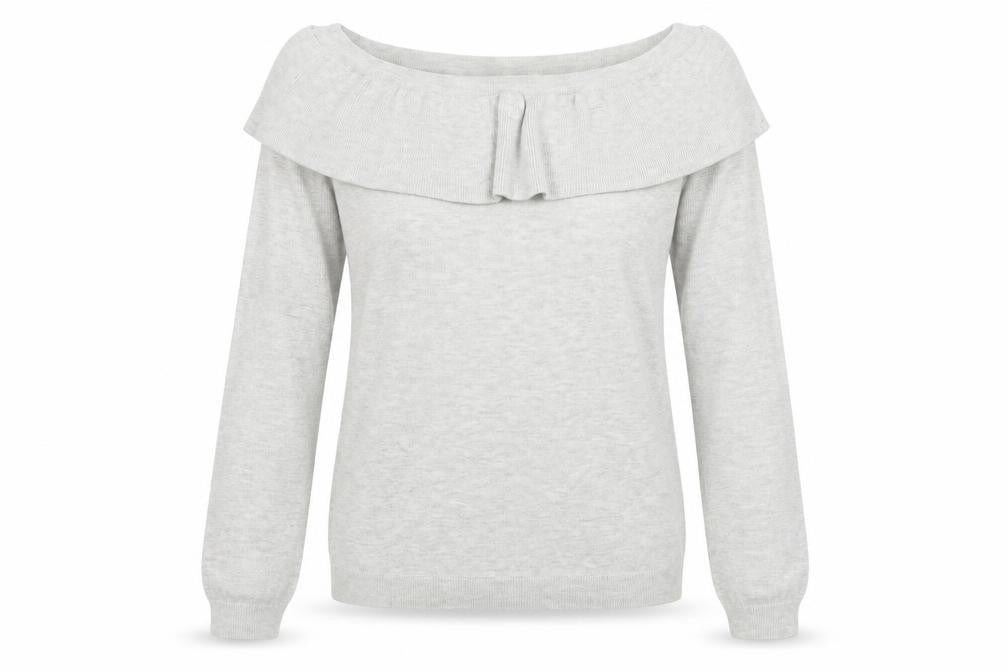Divided Womens Grey   Full Zip Jumper Size S