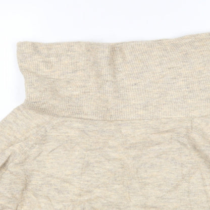 H&M Womens Beige   Pullover Jumper Size XS
