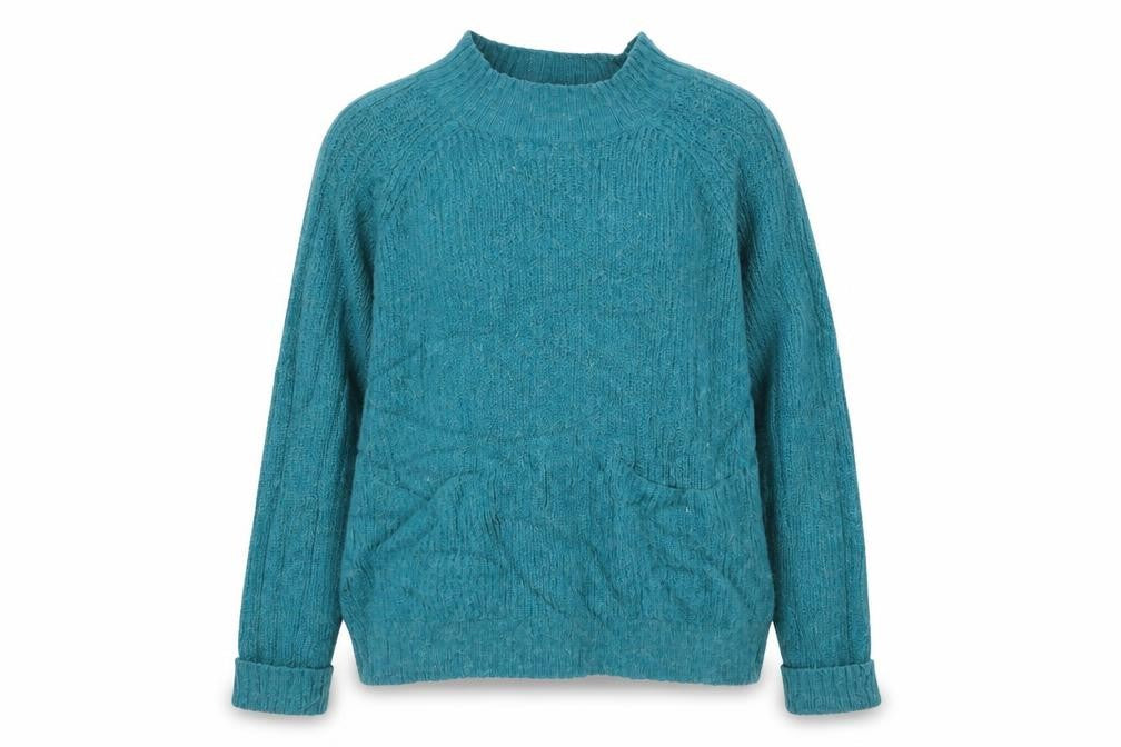 Papaya Womens Green   Pullover Jumper Size L