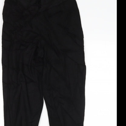 PRETTYLITTLETHING Womens Black   Sweatpants Trousers Size M L29 in