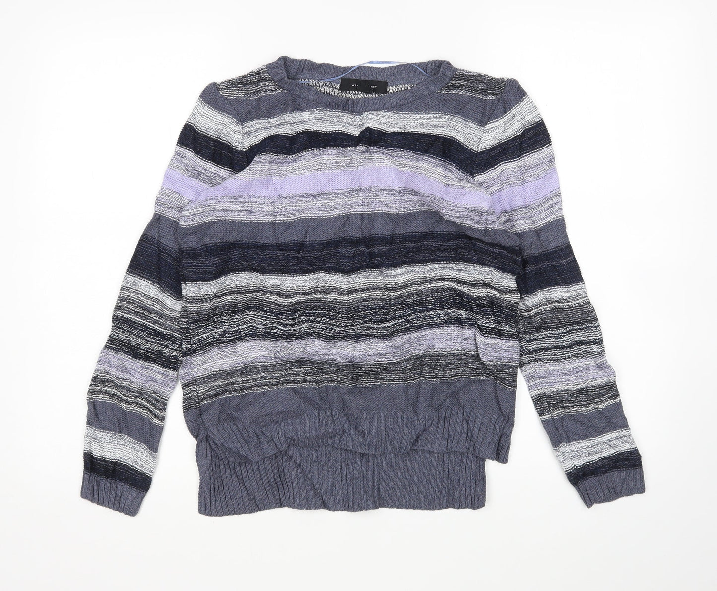 Atmosphere Womens Multicoloured Striped  Pullover Jumper Size 8