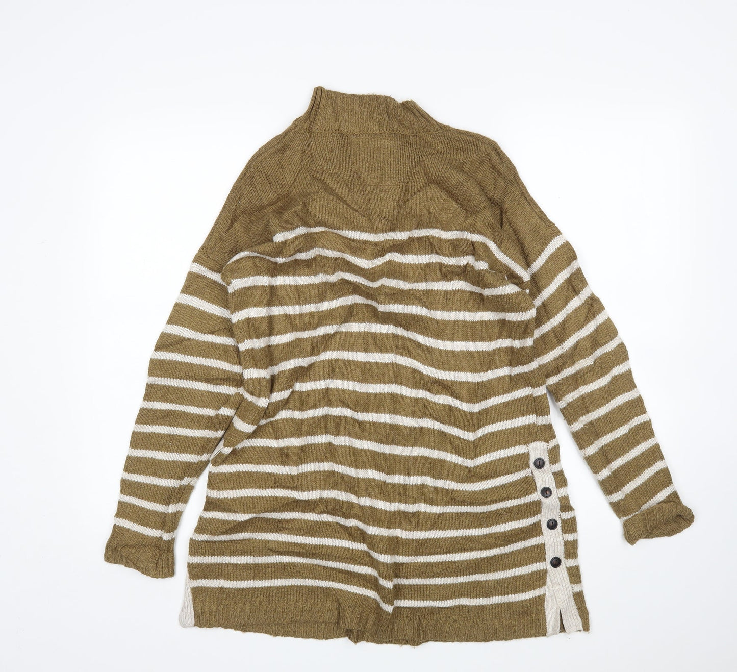 Matalan Womens Multicoloured Striped  Pullover Jumper Size 10